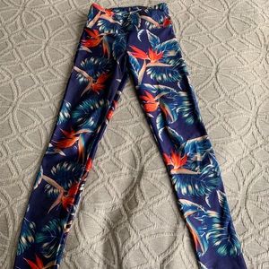 Goldsheep tropical yoga/lifestyle leggings